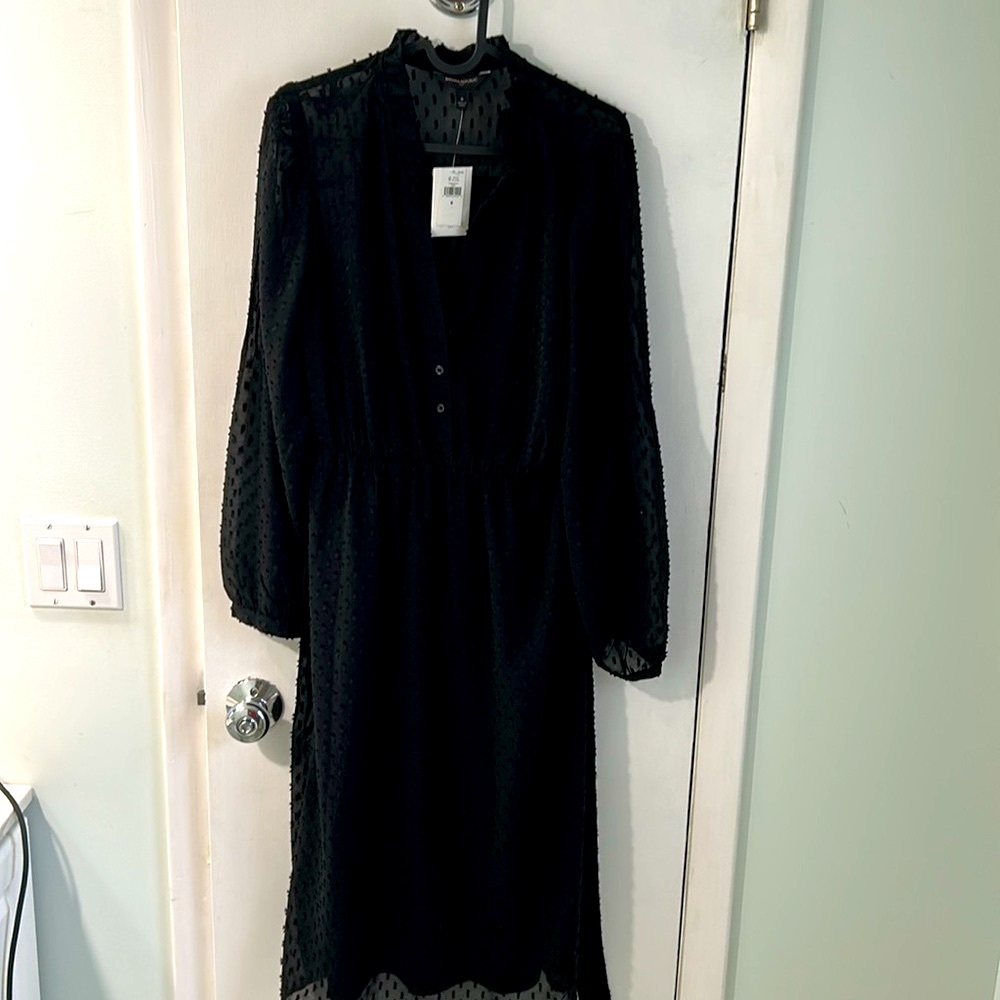 NWT Banana Republic Black Dress - Size 6